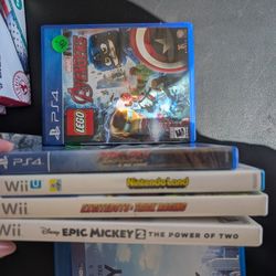 PS4 And Wii $10 Each OBO