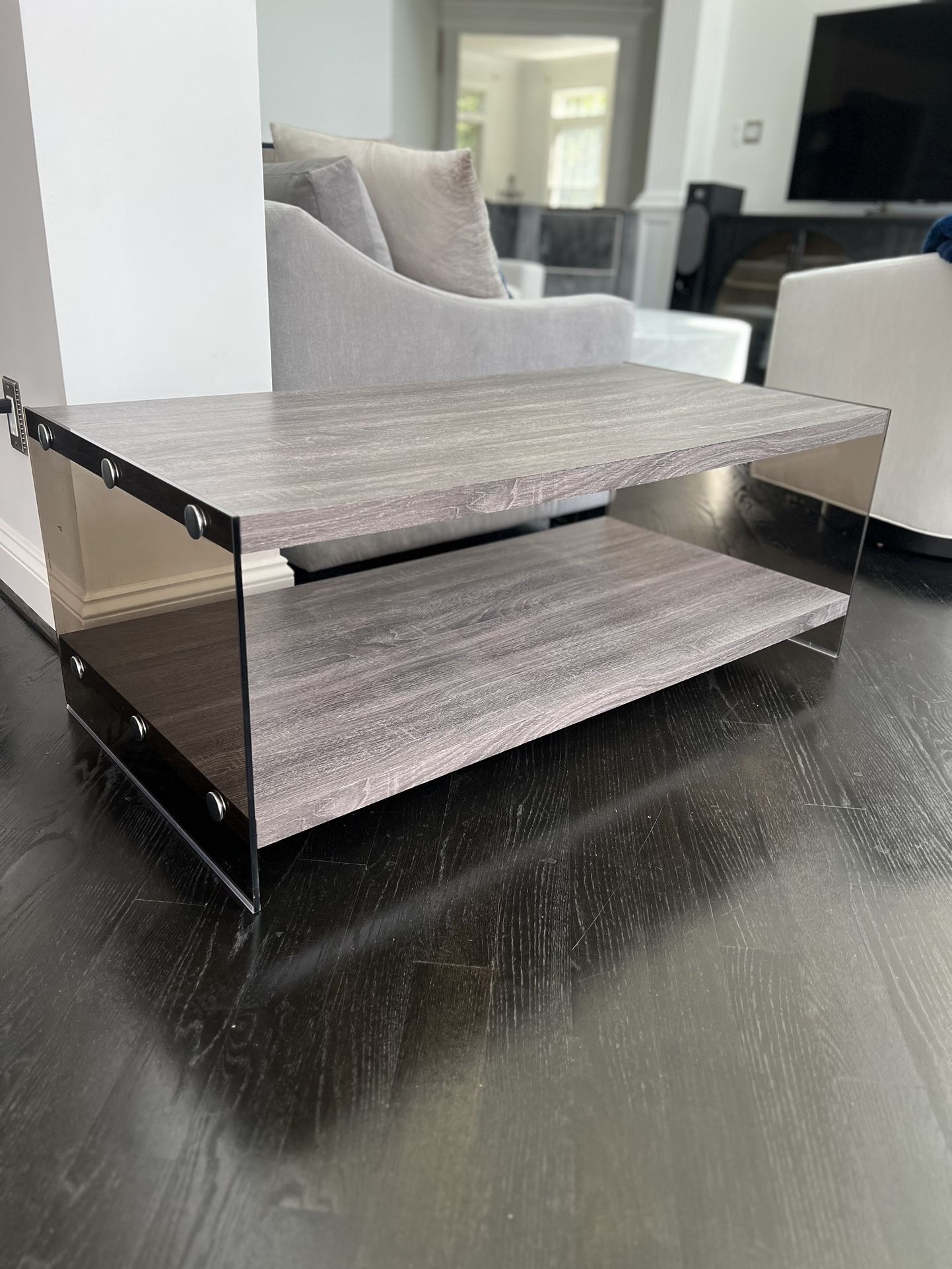 Modern TV Stand, Coffee Table And End Table Set 