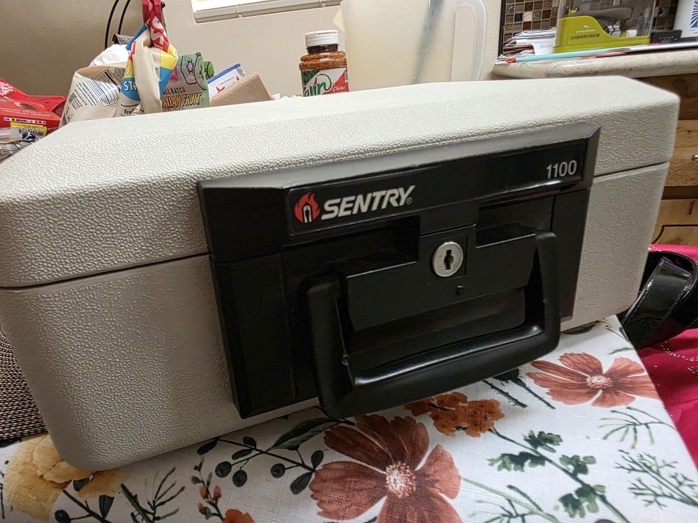 Sentry 1100 Safe Box 14" X 9" X 5"