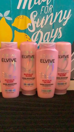 2-Loreal Elvive shampoo 2-Conditioner all for $16
