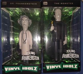 Dr. Frankenstein and Frankenstein figures
