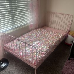 Girls Pink Resizable Bed  