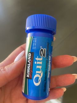 Quit smoking aide gum