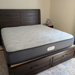 Beautyrest King Size Firm Mattress 