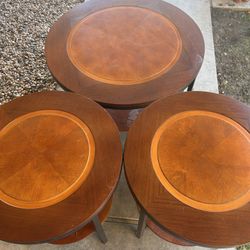1 Large 2 Side Tables 