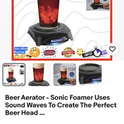Beer Sonic Foamer 