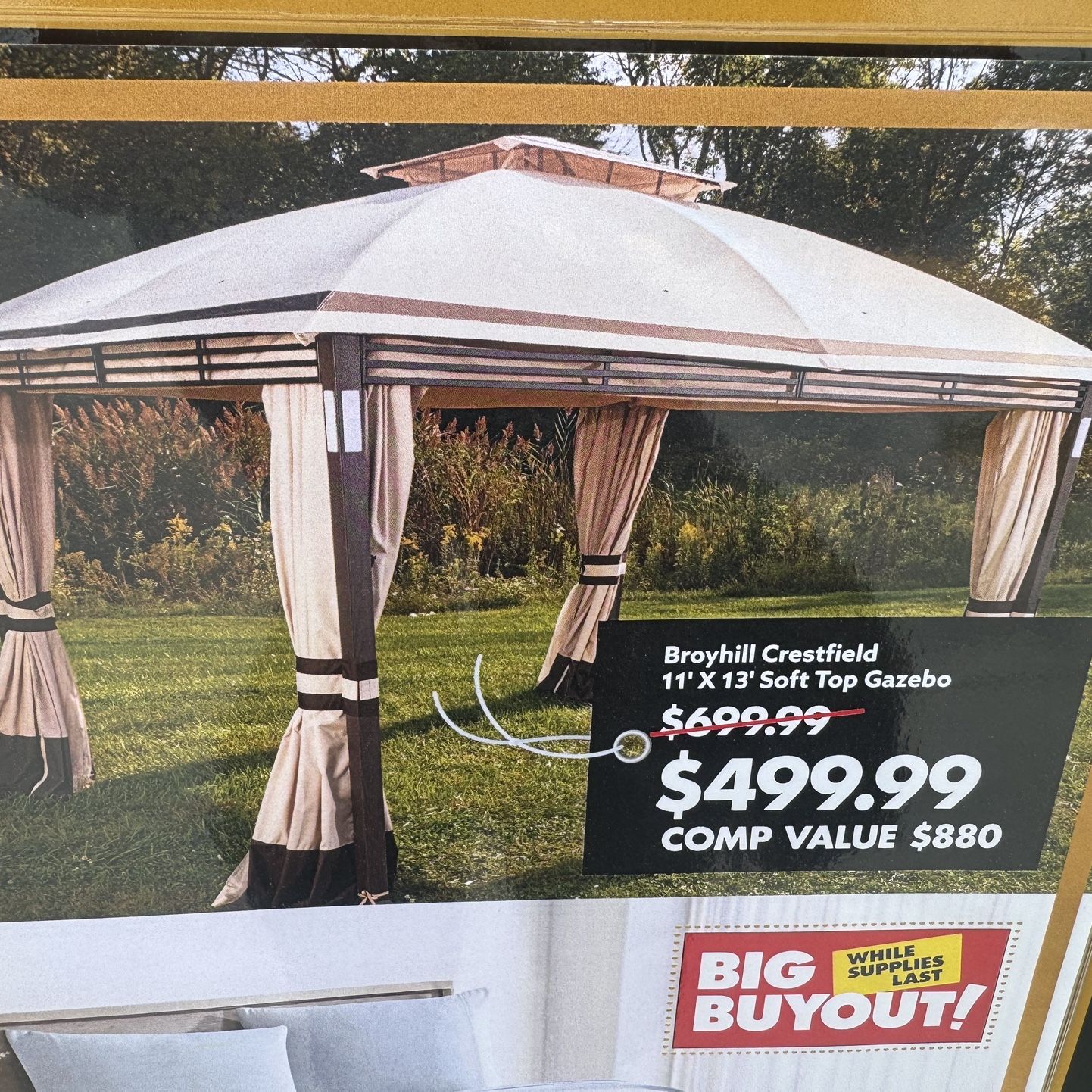 Soft Cover Gazebo