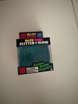 NeeDoh Nice Cube Glitter & Glow
