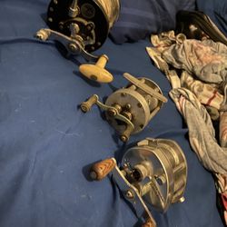 Fishing Rod Reels (Langley, Shimano, & Bay City)