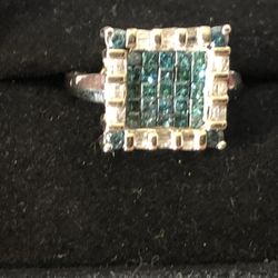 2.00cts Diamond Ring White Gold Size 4.5