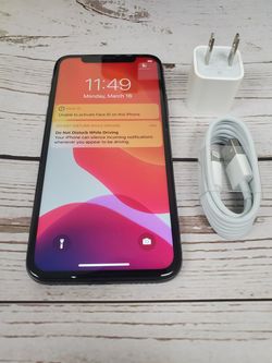 IPHONE X....64GB UNLOCK FOR ANY SIM