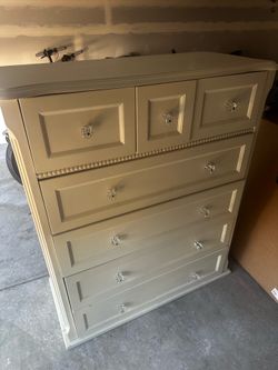 Café kid Beige dresser