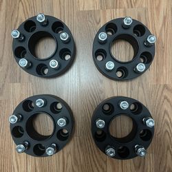 Four 5x4.5 2” Hub Centric Wheel Spacers 1/2”x20