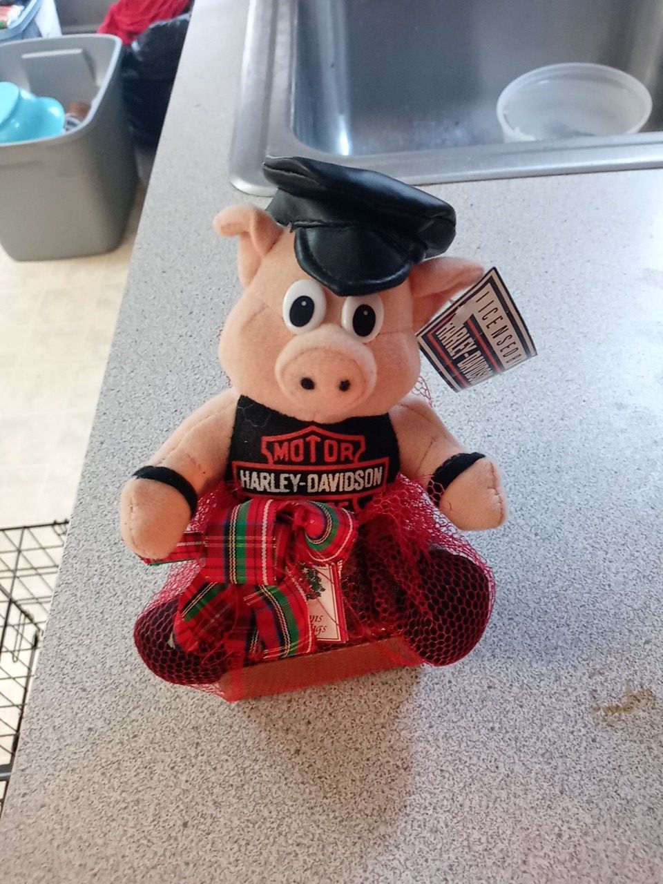 Harley Davidson Pig w/candy from 1993