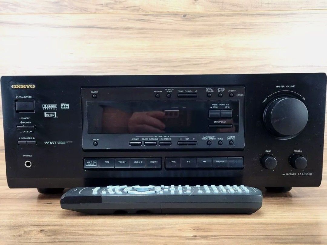Onkyo TX-DS575 5.1 Channel Home Theater Receiver With Remote