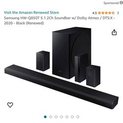 Samsung Sound Bar With Dolby Atmos!!!