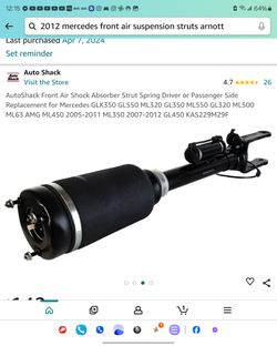 Air Strut Mercedes-benz