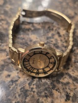 Vintage Geneva Platinum Gold Bracelet Watch