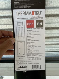 Exterior Front Door $350