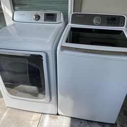 Large capacity, Samsung, washer and electric dryer