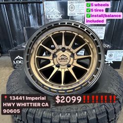 Lock Off-road Wheels- MATTE BRONZE- FOR JEEP 5x127‼️
