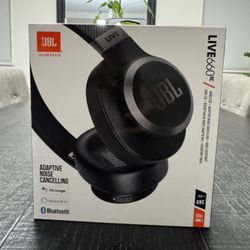 NEW JBL Live 660NC Wireless Over-Ear Noise Cancelling Headphones
