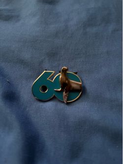 SeaWorld 60th Anniversary Sea Lion Enamel Pin