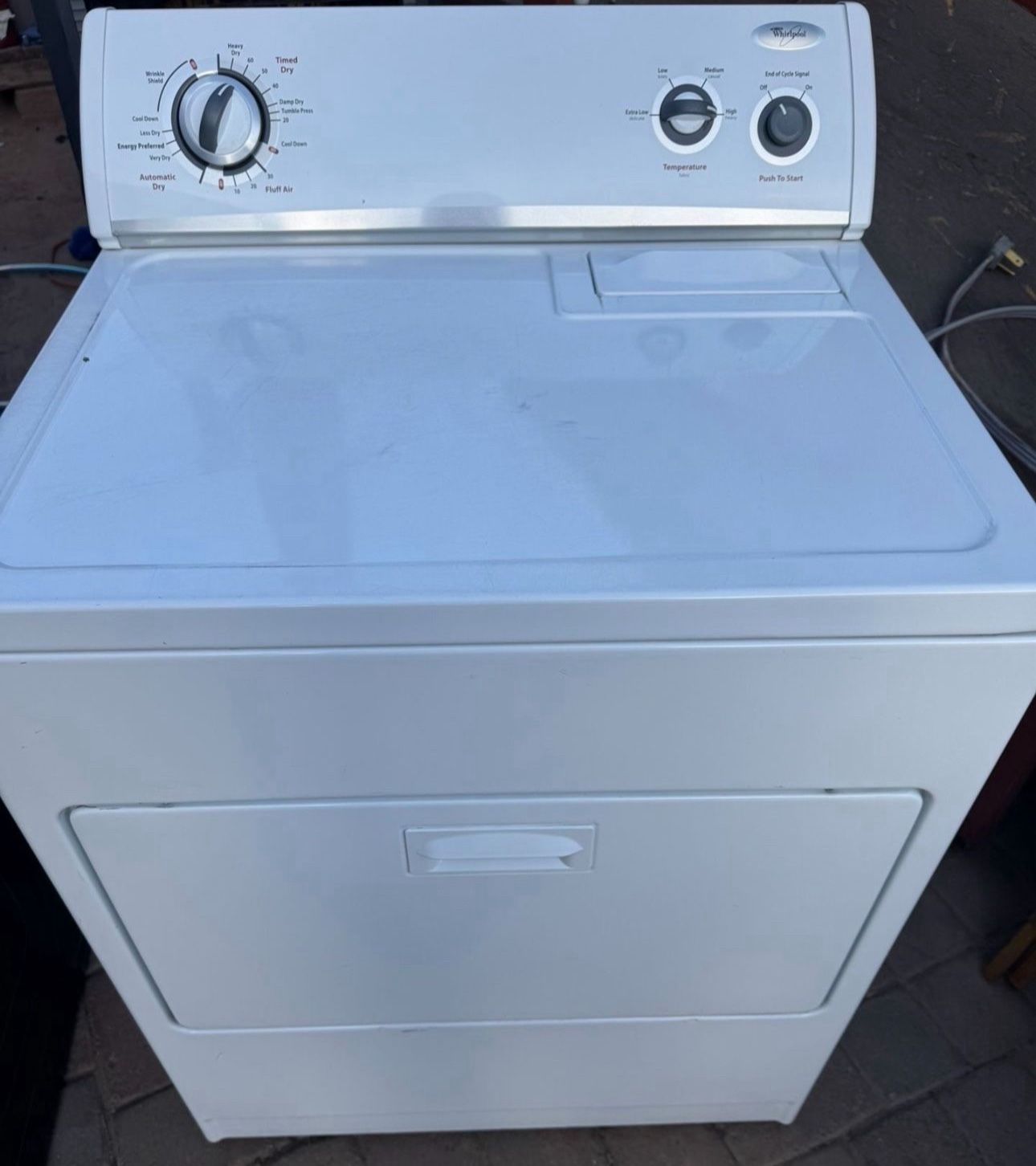 Whirlpool Dryer White Electric 7.0 Cu.Ft