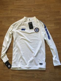 Chelsea Fc Nike White Long sleeve DriFit