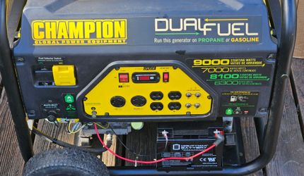 Champion Dual Fuel Generator 7000W / 9000W