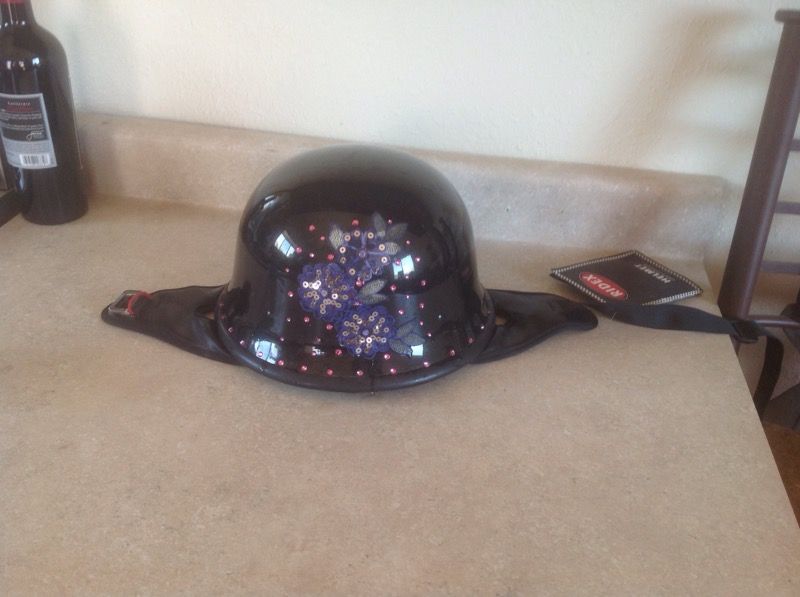 Women's custom made helmet