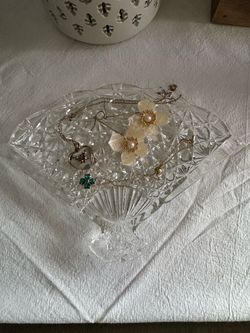 Avon glass dish