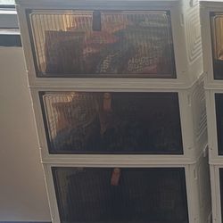 Storage Bin W/ Wheels