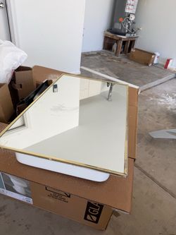 2 MEDICINE CABINETS MIRRORS