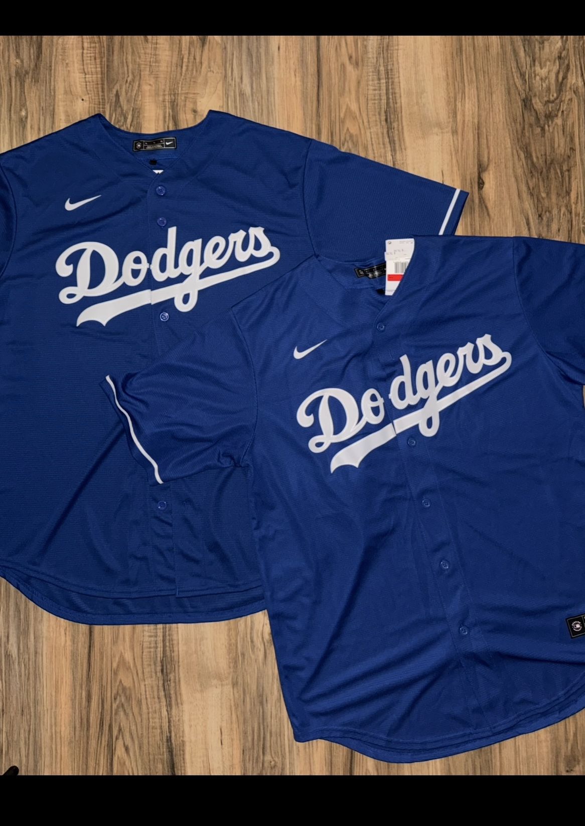 New men’s XL Nike LA dodgers blue Jersey 