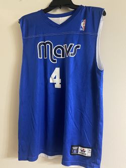 ALLESON ATHLETIC Reversible Dallas MAVERICKS JERSEY Adult Medium Michael Finley Excellent condition