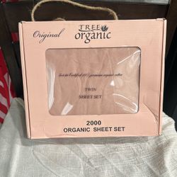 Twin Size Organic Sheet Set 