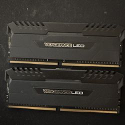 Corsair Vengeance LED 16 GB Ram Sticks. 2x8 