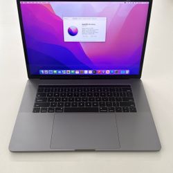 2016 Macbook Pro 15”