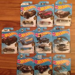 10 Different Batman Hot wheels 20$