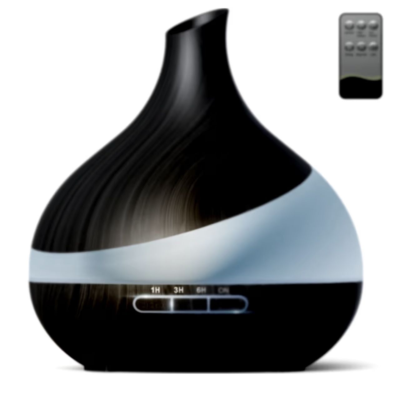 Essential Oil Diffuser – 500ML Large Capacity, Remote-Controlled – $15 (Brand New in Box)