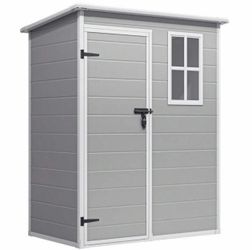 5x3 Resin Outdoor Garden Shed