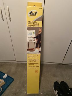 Adiustable (Dual Height) Display Easel
