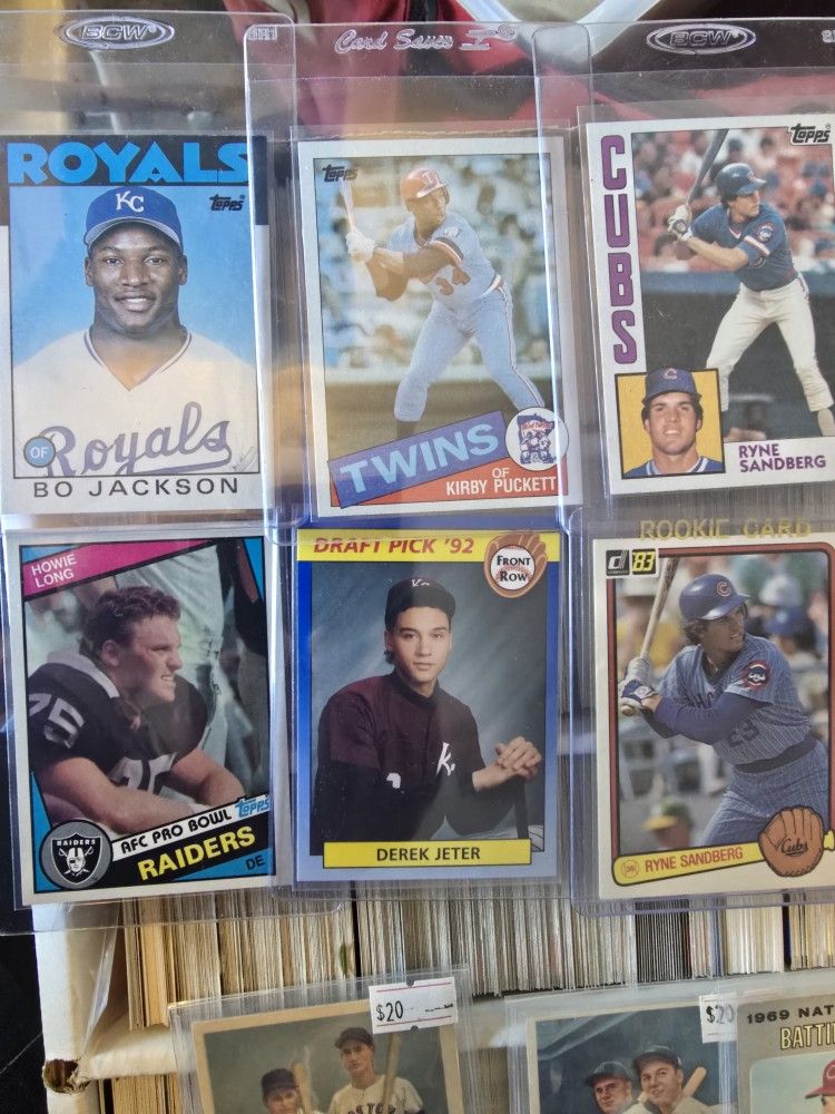Hall Of Fame Lot , Bo Rookie