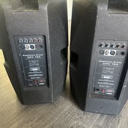 Speaker  dj   American audio cpx 15 a  