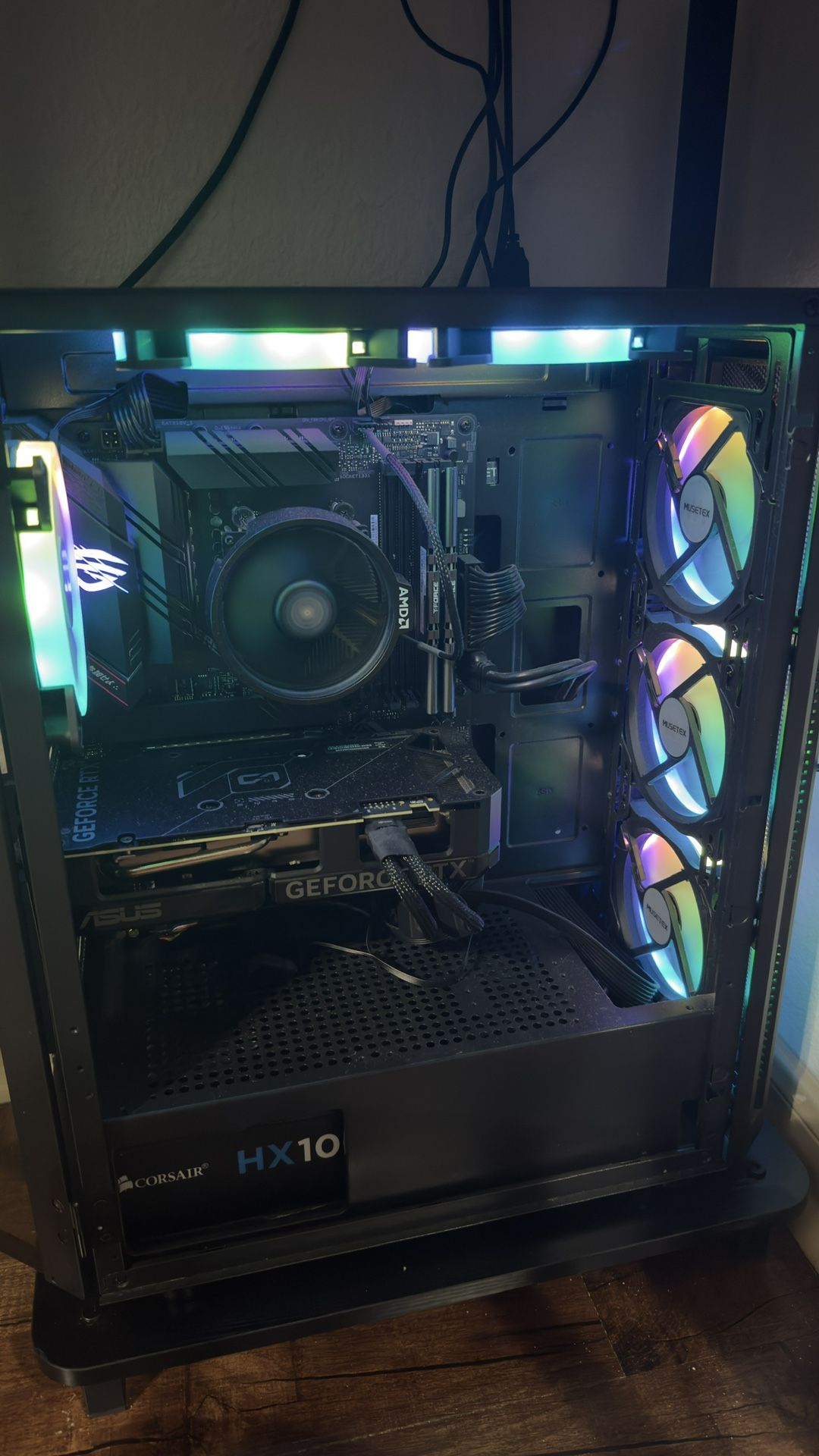 Pc Gamer ASUS RTX 4070 Super Dual + AMD RYZEN 5 + 32GB RAM + 2TB NVMe