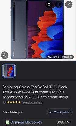 Galaxy Tab S7 (11.0", 2020)
