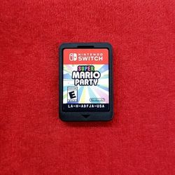 Super Mario Party Video Game Cartridge For Nintendo Switch - Cartridge Only - No Case - No Manual - Working
