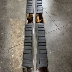 2007 To 2018 Chevy Silverado GMC Sierra 1500 Chrome Running Boards Side Steps Estribos Escalones