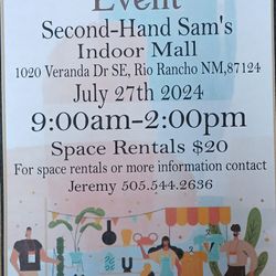 Outdoor Community Sales Event 